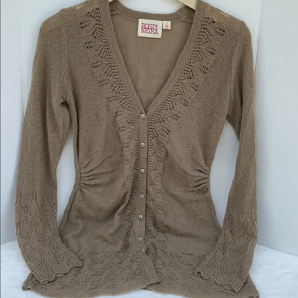 Anthropologie.. Rosie Neira Cardigan Sweater - Picture 11 of 11
